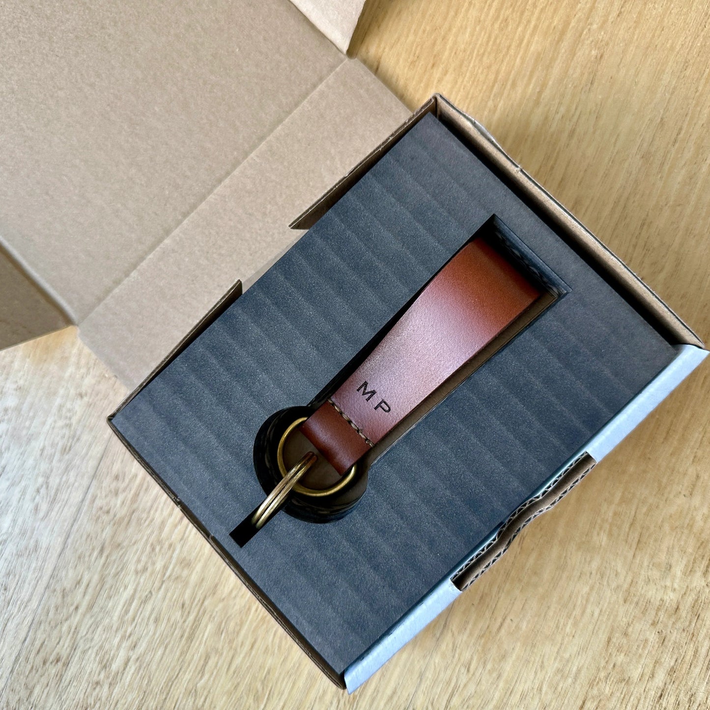 Luxury Leather Keychain