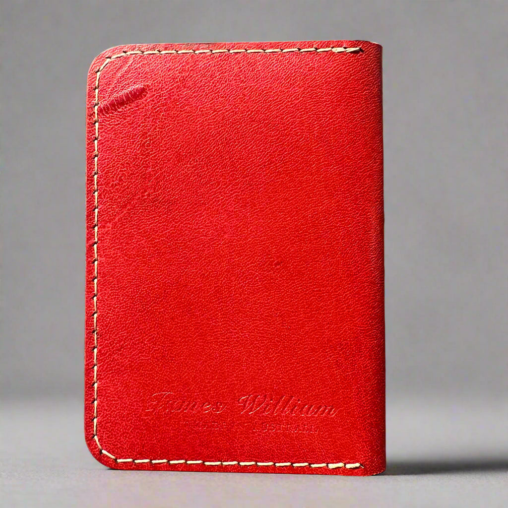 Kangaroo Vertical Card Wallet Rose