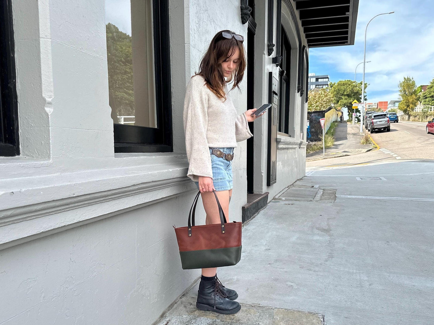 Lipari Tote - Two Tone
