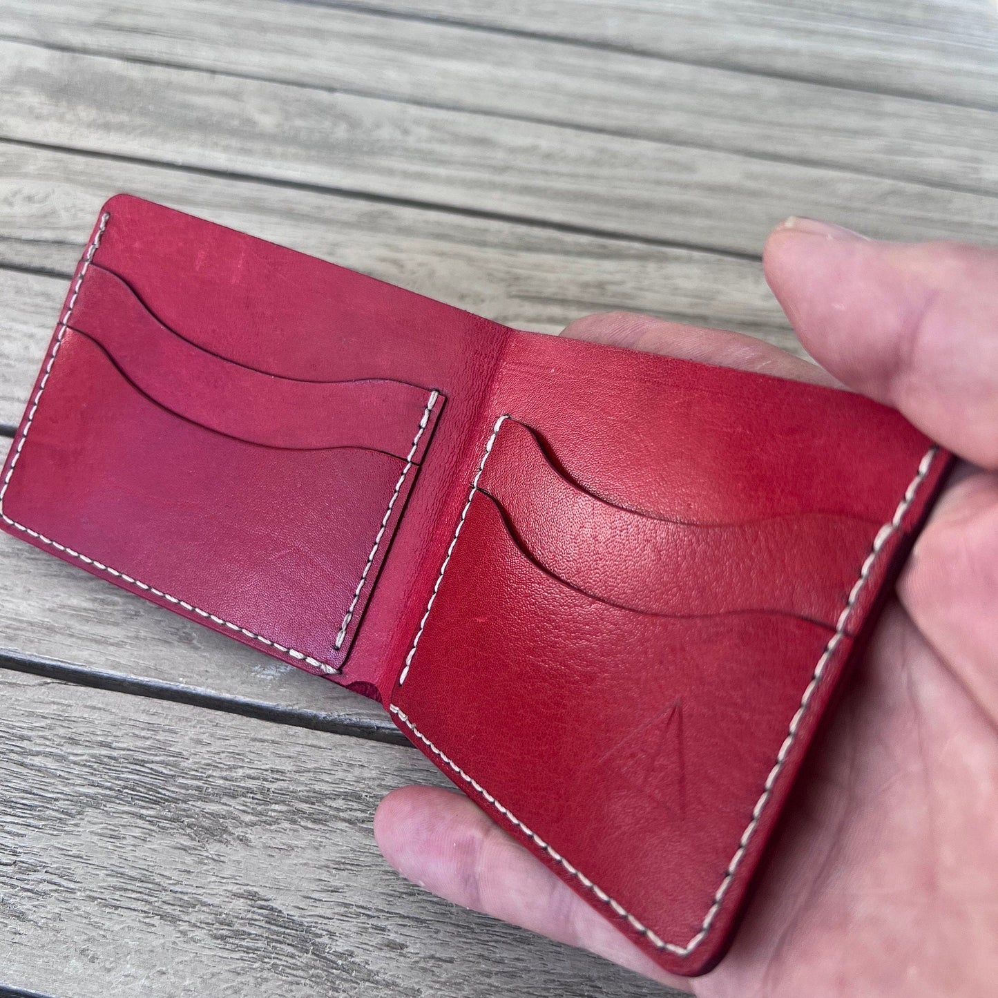 Kangaroo Bifold Wallet Rose