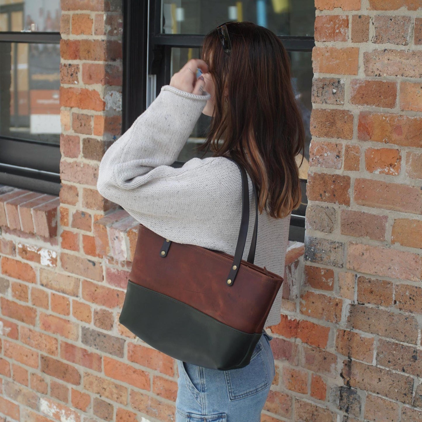 Lipari Tote - Two Tone