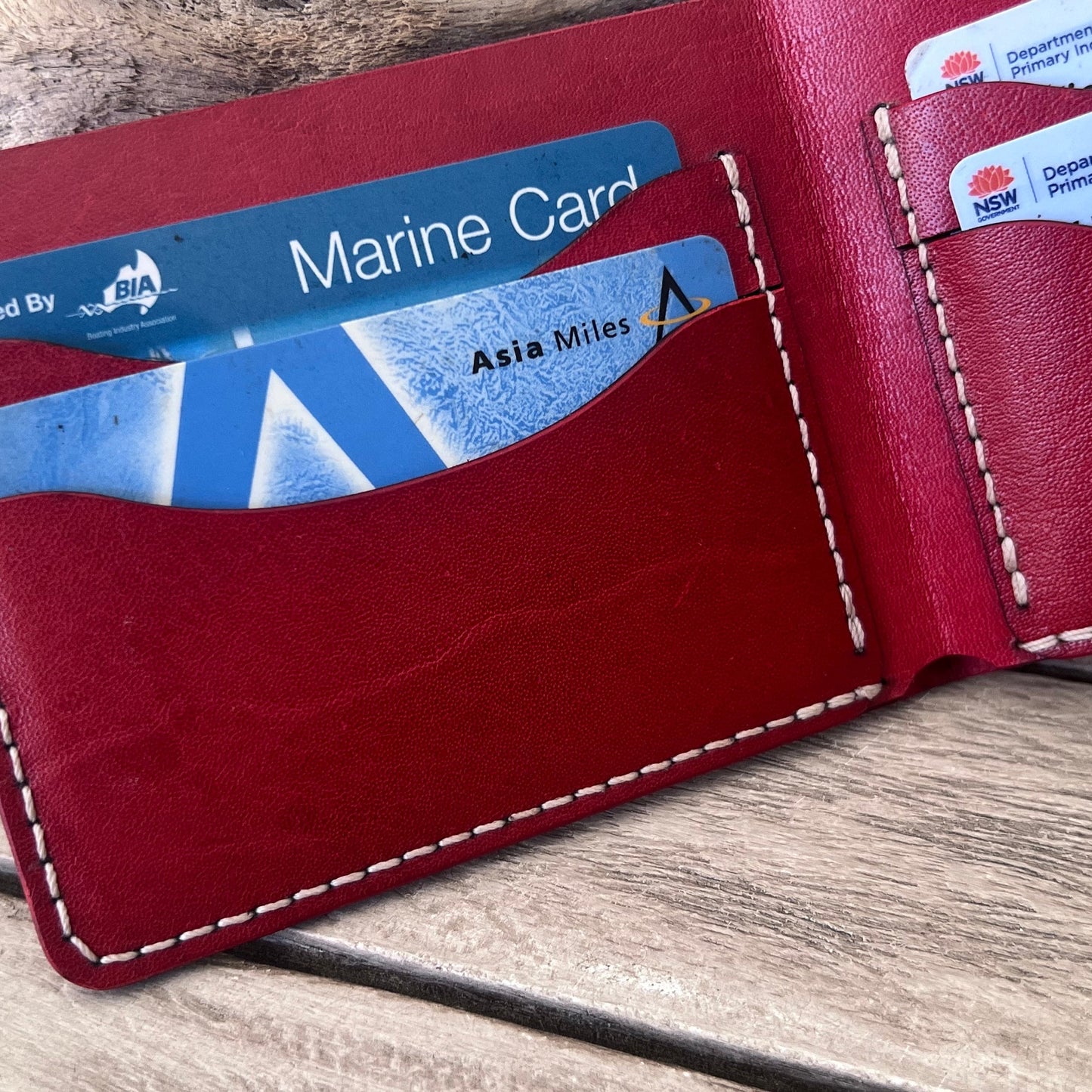 Kangaroo Bifold Wallet Rose