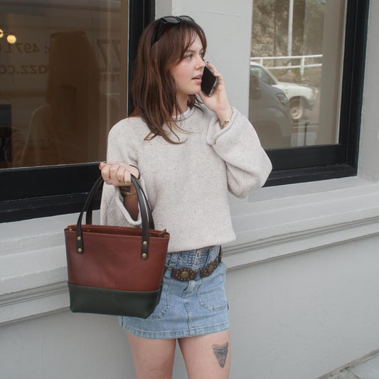 Salina Tote- Two Tone