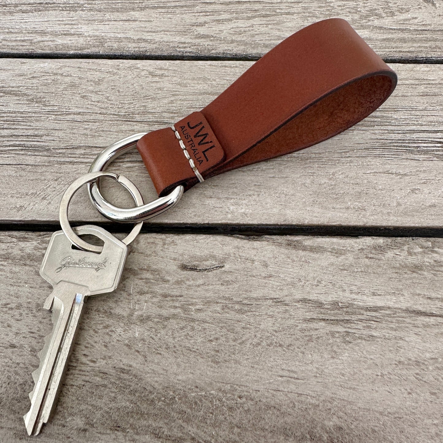 Luxury Leather Keychain