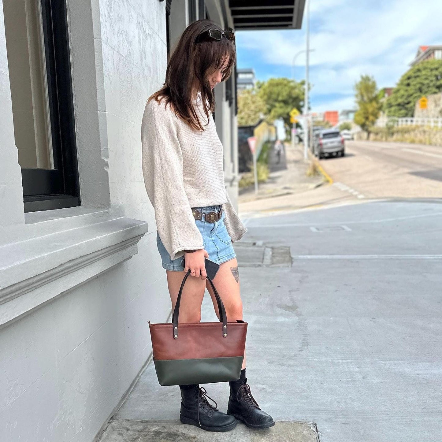 Lipari Tote - Two Tone